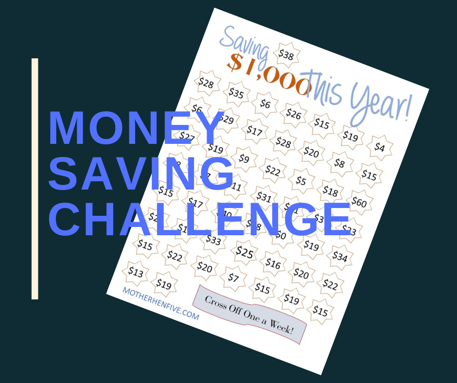 2 Printable Money Saving Challenges - Freebie Finding Mom